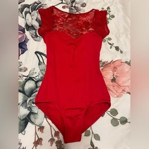 Suffolk Red Ballet Leotard women’s large